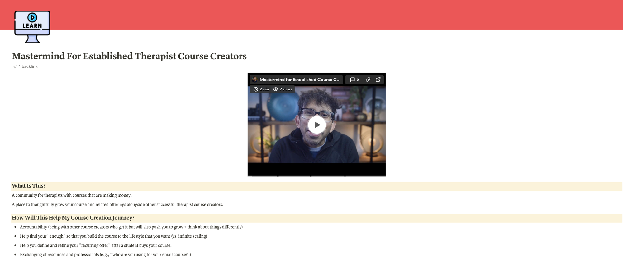 established-course-creator-mastermind